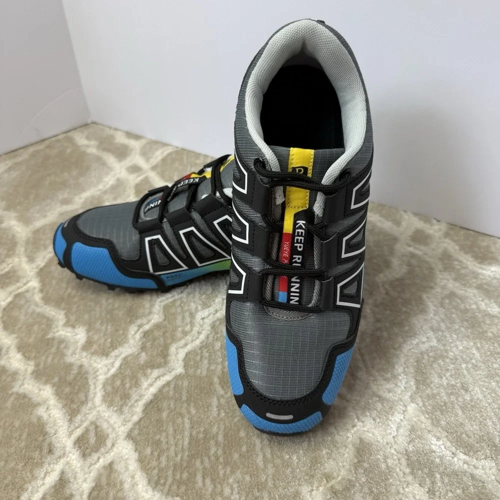 Men's Trail Running Shoes‎ Outdoor Trekking Climbing Non-Slip Hiking  Sz 8 NEW